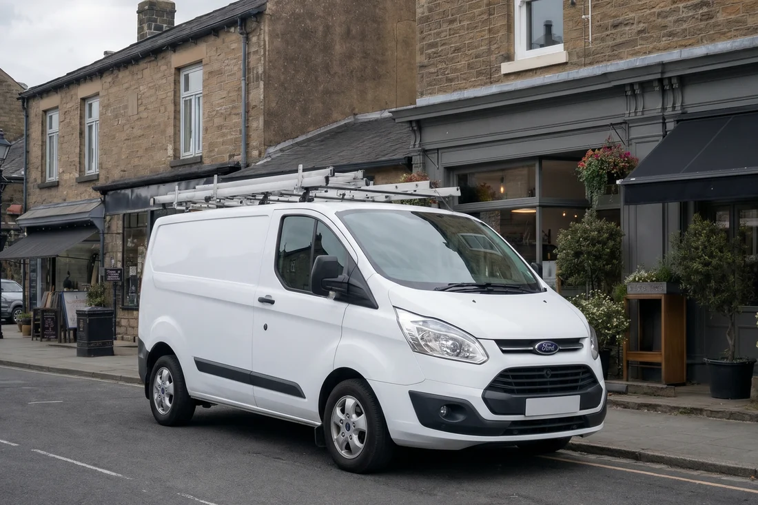 K2 Electrical van on a street in the Tottington area near Bury