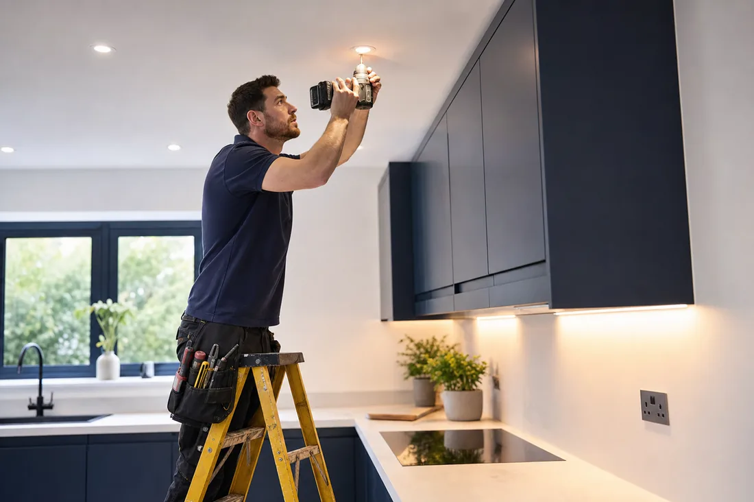 K2 Electrical — Kitchen remodels in Bury